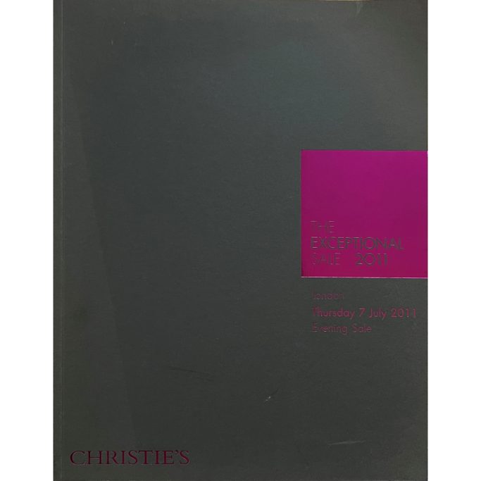 Find a copy of Christies 2011 Exceptional Sale auction catalogue for sale.