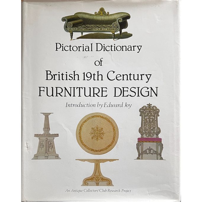 Find books on antique furniture design for sale.