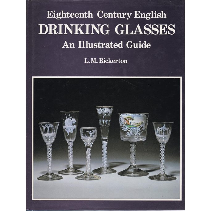 Find a copy of book Eigtheenth century English drinking glasses for sale.